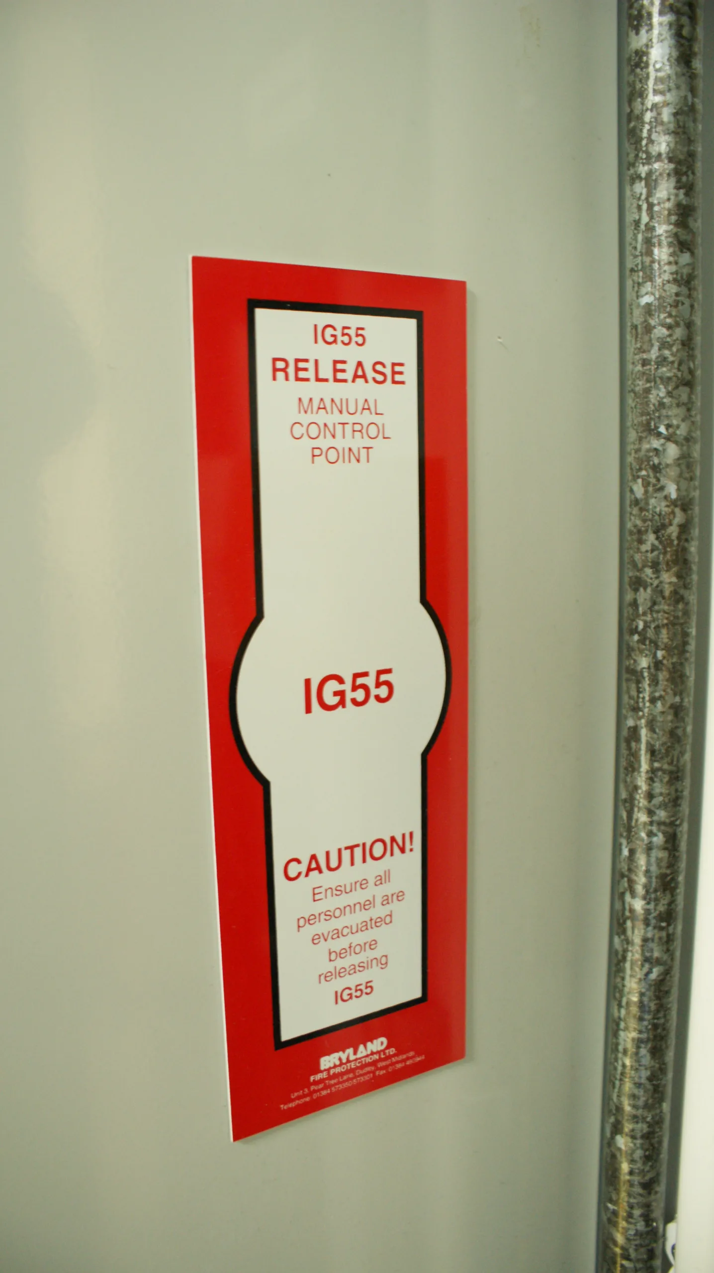 A colocation fire safety system